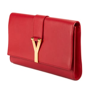 Classic Y Line Clutch  Handbag