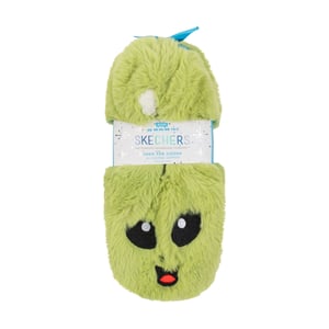 Boy's Skechers Juniors Cozies Slippers in Green