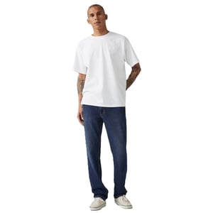 Men's Levis 514 Straight Nice To Meet You Lightweight Jeans in Blue
