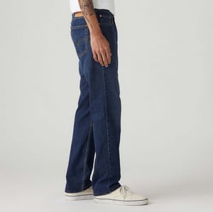 Men's Levis 514 Straight Nice To Meet You Lightweight Jeans in Blue