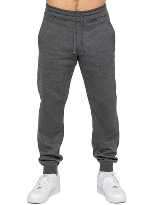 Kruze | Mens Fleece Joggers - Charcoal
