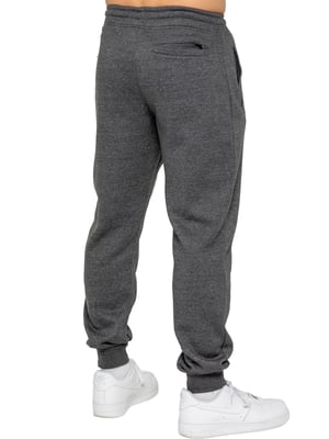 Kruze | Mens Fleece Joggers - Charcoal