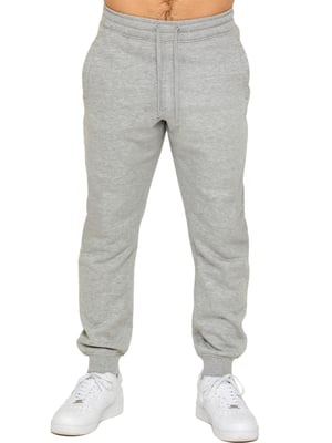 Kruze | Mens Fleece Joggers - Grey