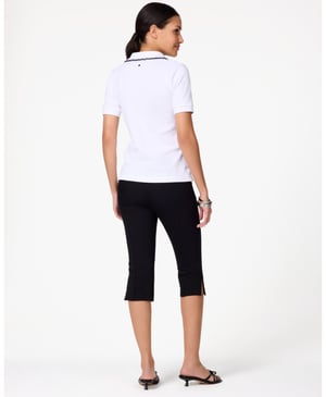 Ruffle Logo Polo Shirt