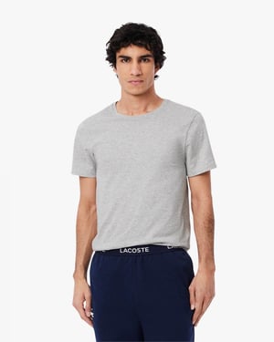 Lacoste Mens 3-Pack Plain Mens T- Shirt