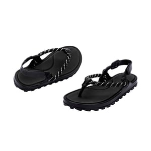 Bond Sandals in Black / White