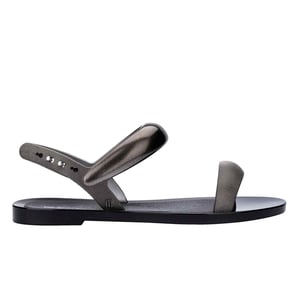 Eclipse Sandals in Black / Silver