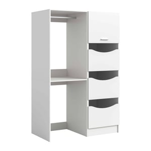 Furnilux Wasmachine ombouw 2 delige set (wasmachinekast en waskast) -