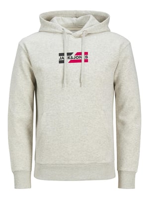 Jack & Jones Mens Printed Hoodie Sweatshirt