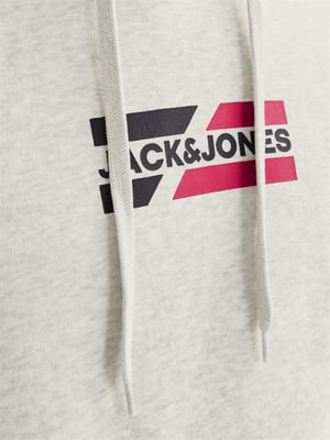 Jack & Jones Mens Printed Hoodie Sweatshirt