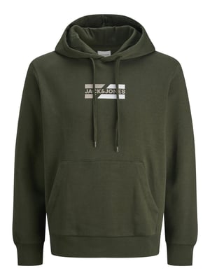 Jack & Jones Mens Printed Hoodie Sweatshirt