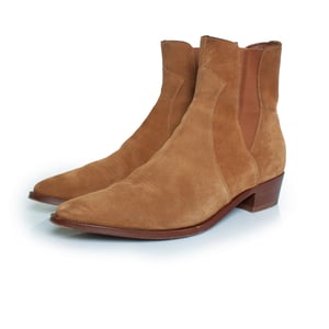 Celine Camarque western Chelsea-stövlar i konjak