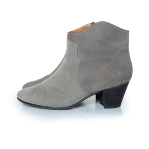 Isabel Marant Western suède laarzen in grijs