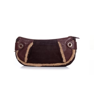 Dolce & Gabbana brun kuvertväska