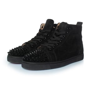 Christian Louboutin high top trainers with spikes