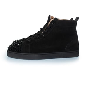 Christian Louboutin high top trainers with spikes