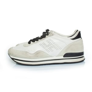 Hogan H forte sneaker in wit en beige
