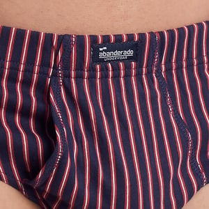 Pack of 3 Men's Essential Print Briefs with Opening A0090