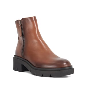 Dune Ladies Paving - Cleated Sole Ankle Boots