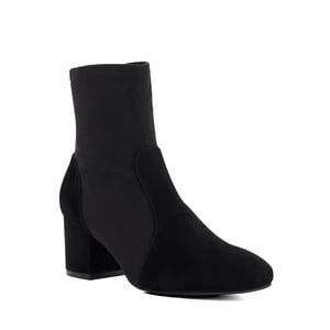 Dune Ladies Olianna - Block Heel Sock Ankle Boots