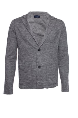 Lanvin Grå Alpacka-kofta