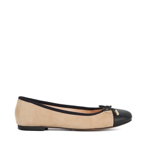 Dune Ladies Highest - Toe Cap Ballet Pump
