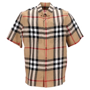 Burberry geruit overhemd