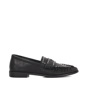 Dune Ladies Gazillion - Studded Leather Penny Loafers