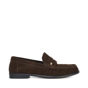 Dune Ladies Grisella - Leather Slip On Ruched Toe Loafers