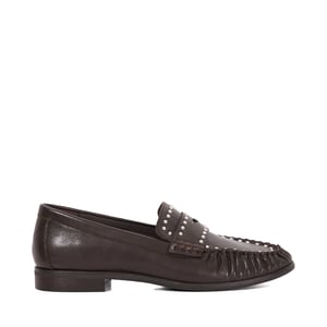 Dune Ladies Gazillion - Studded Leather Penny Loafers