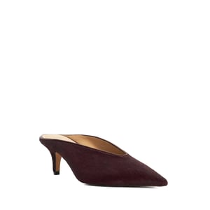 Dune Ladies Decisive - Pointed Toe Kitten Heel Leather Mules