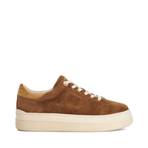 Dune Ladies Eden - Flatform Lace-Up Trainers