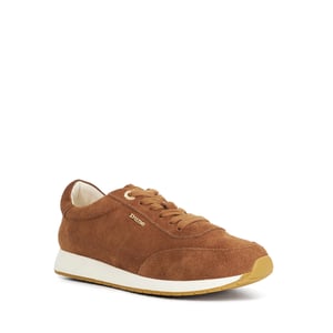 Dune Ladies Ettah - Suede Lace-Up Runner Trainers