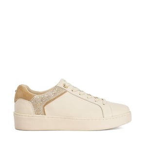 Dune Ladies Elli - Lace Up Chunky Flatform Trainers