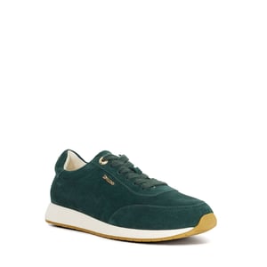 Dune Ladies Ettah - Suede Lace-Up Runner Trainers