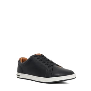 Dune Mens Tezzy - Perforated Lace-Up Trainers