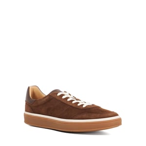Dune Mens Tony Wf - Wide Fit Suede Lace-Up Trainers