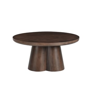 Brix salontafel clubs 80cm mangohout