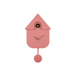 Karlsson wandklok modern cuckoo oro rose tan