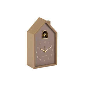 Karlsson wekker modern cuckoo oro mocha brown