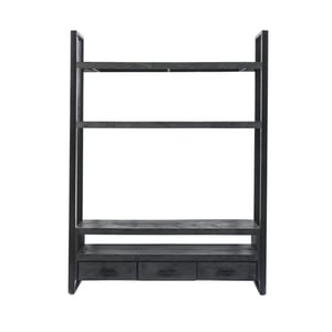 Livingfurn tv meubel norris high 200x150x45 cm mangohout / gecoat staal