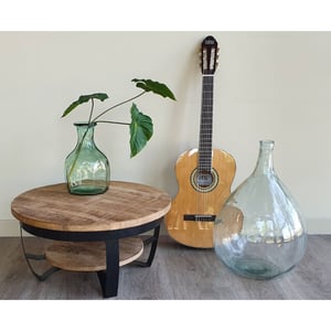 Brix salontafel mark 65x65x33 mangohout