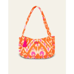 Oilily Heavens city hobo bag with ruffles