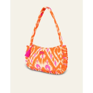 Oilily Heavens city hobo bag with ruffles