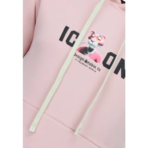 Top-Star Oversized hoodie met capuchon icon panther print