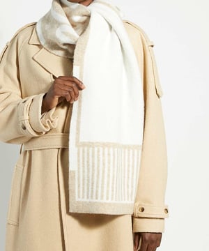 Dune Accessories Loud - Knitted Slogan Scarf