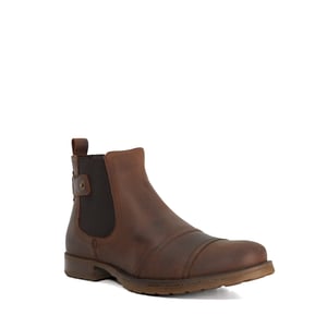 Dune Mens Saltwood - Leather Casual Chelsea Boots