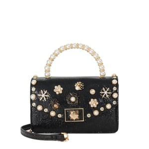 Dune Accessories Blooms - Beaded Handle Embellished Cross Body Bag