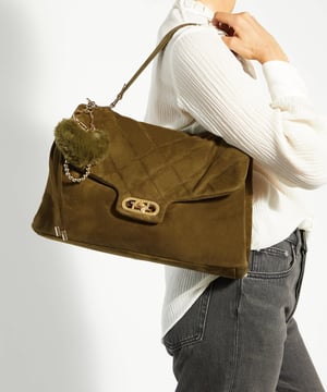 Dune Accessories Regency - Suede Shoulder Bag