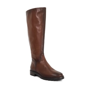 Dune Ladies Wftayah - Wide Fit Leather Knee High Boots